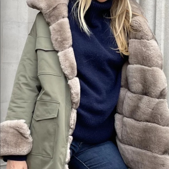 L.cuppini Elisa Parka Khaki Green from lcuppini - Picture 4 of 10